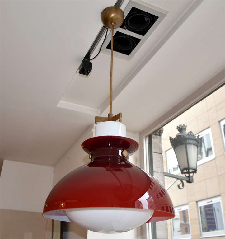 Mid-20th Century VENINI, Ceiling light For Sale